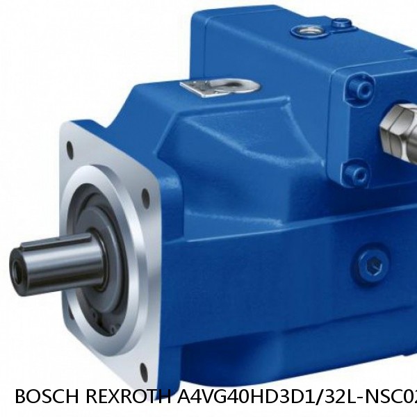 A4VG40HD3D1/32L-NSC02F003D BOSCH REXROTH A4VG Variable Displacement Pumps