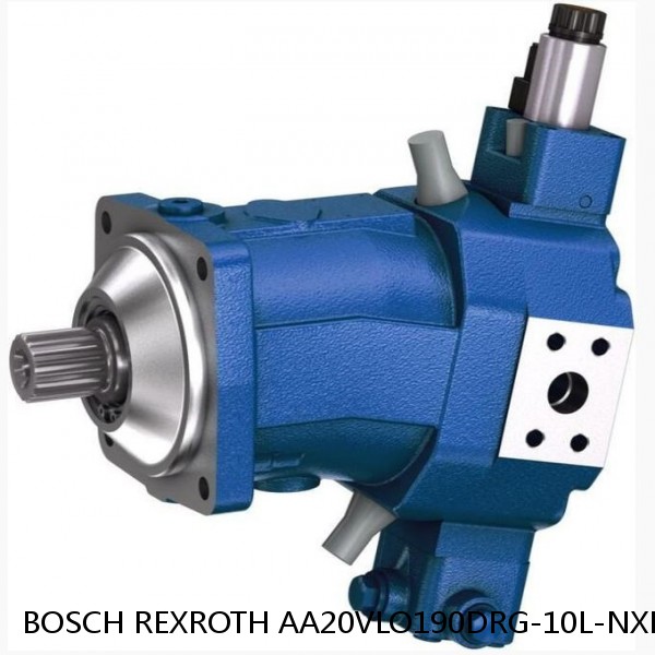 AA20VLO190DRG-10L-NXDXXN00-S BOSCH REXROTH A20VLO Hydraulic Pump