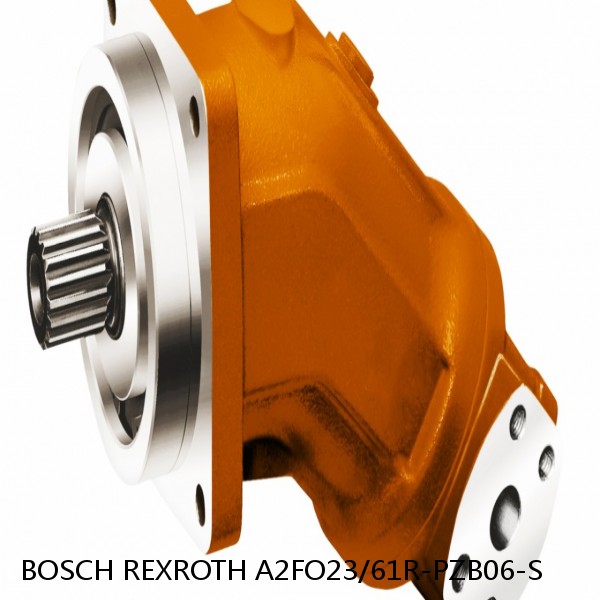 A2FO23/61R-PZB06-S BOSCH REXROTH A2FO Fixed Displacement Pumps