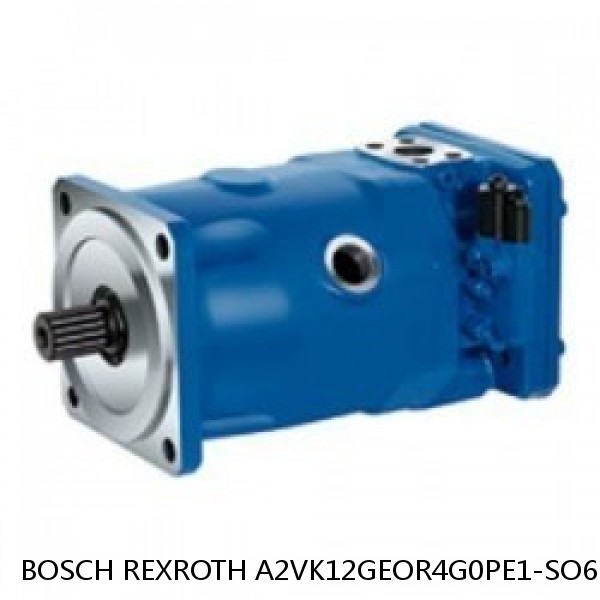 A2VK12GEOR4G0PE1-SO6 BOSCH REXROTH A2VK Variable Displacement Pumps