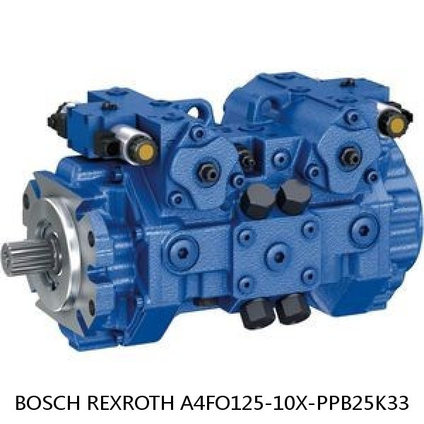 A4FO125-10X-PPB25K33 BOSCH REXROTH A4FO Fixed Displacement Pumps #1 small image