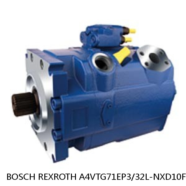 A4VTG71EP3/32L-NXD10F01XSP-S BOSCH REXROTH A4VTG AXIAL PISTON VARIABLE PUMP #1 small image