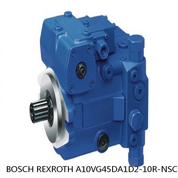 A10VG45DA1D2-10R-NSC10F005S BOSCH REXROTH A10VG Axial piston variable pump #1 small image