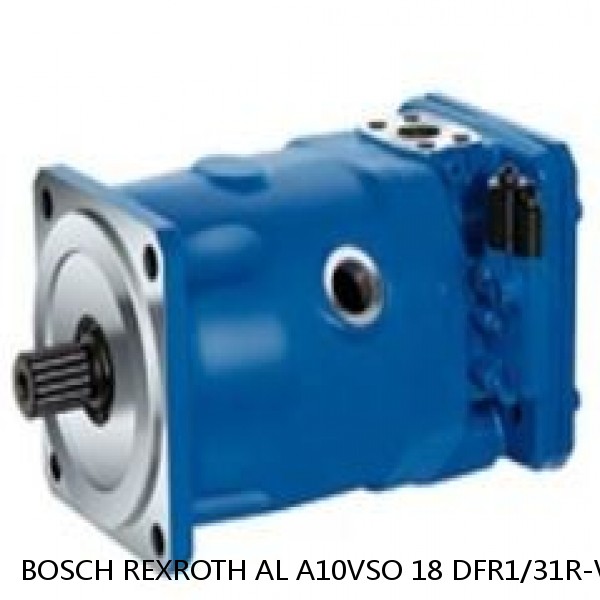 AL A10VSO 18 DFR1/31R-VUC12K01-SO705 BOSCH REXROTH A10VSO Variable Displacement Pumps #1 small image