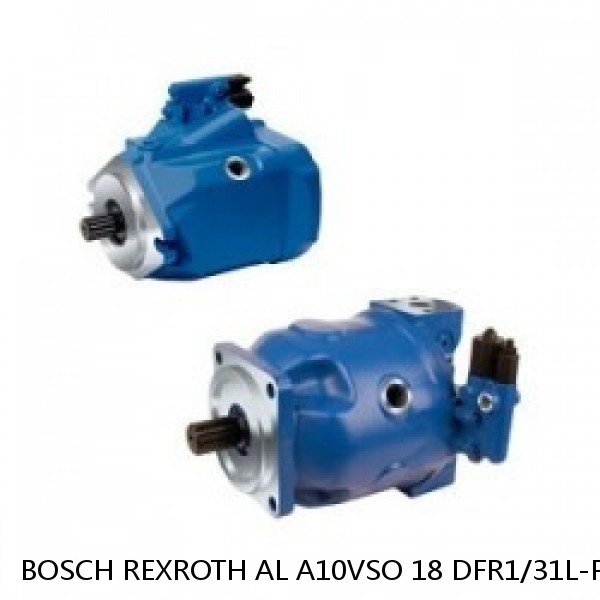 AL A10VSO 18 DFR1/31L-PSC12N BOSCH REXROTH A10VSO Variable Displacement Pumps #1 small image