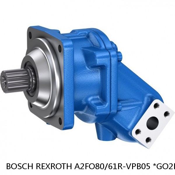 A2FO80/61R-VPB05 *GO2EU* BOSCH REXROTH A2FO Fixed Displacement Pumps #1 small image