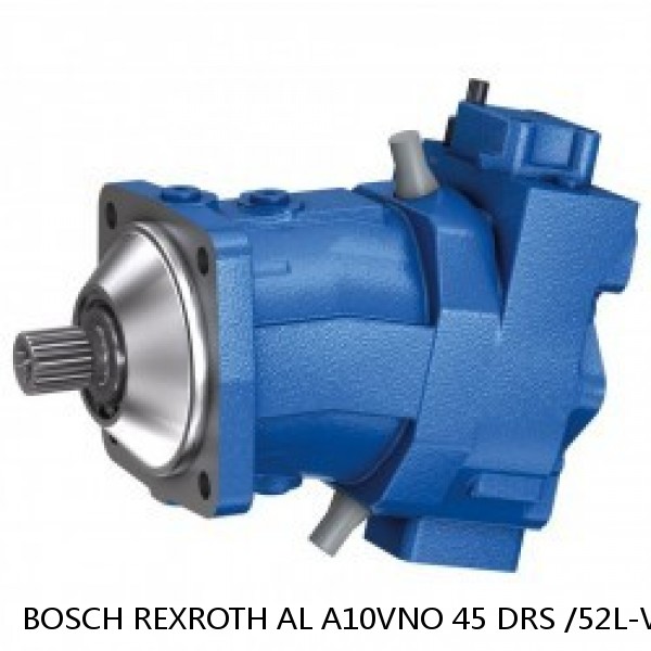 AL A10VNO 45 DRS /52L-VRC12H00-S4558 BOSCH REXROTH A10VNO Axial Piston Pumps #1 small image