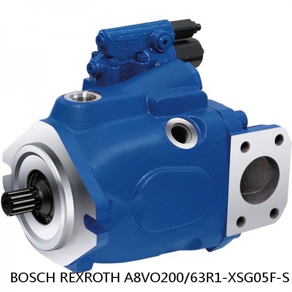A8VO200/63R1-XSG05F-S 27031.9563 BOSCH REXROTH A8VO Variable Displacement Pumps #1 image