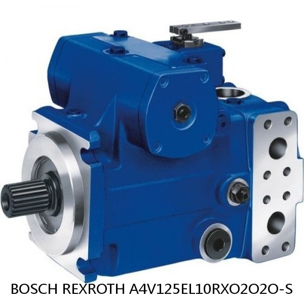 A4V125EL10RXO2O2O-S BOSCH REXROTH A4V Variable Pumps #1 image