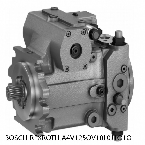 A4V125OV10L0J1O1O BOSCH REXROTH A4V Variable Pumps #1 image