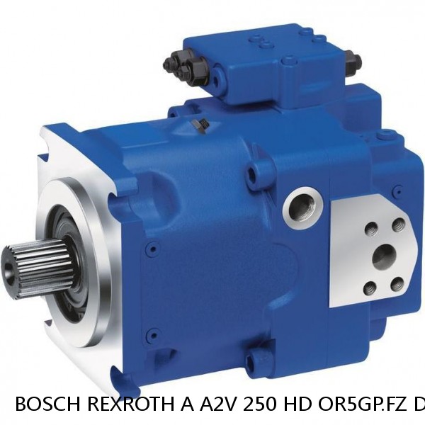A A2V 250 HD OR5GP.FZ DAS X2 GLRD BOSCH REXROTH A2V Variable Displacement Pumps #1 image